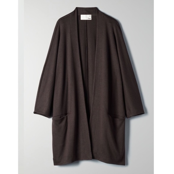 Aritzia Wilfred Free Zlata Brown Sweater Size S - Picture 2 of 3